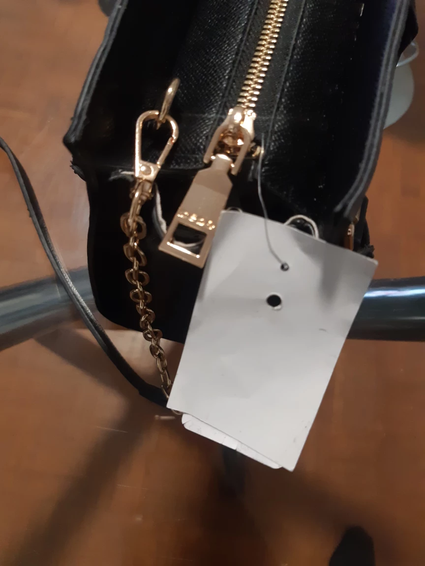 BEBE Black and Grey Handbag - photo 5