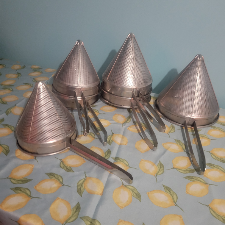Set of 5 Commercial kitchen Strainers