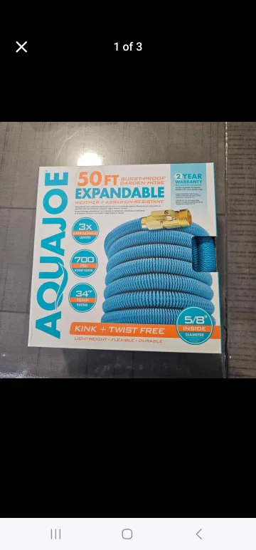 Aqua Joe 50ft Expandable Garden Hose thumbnail