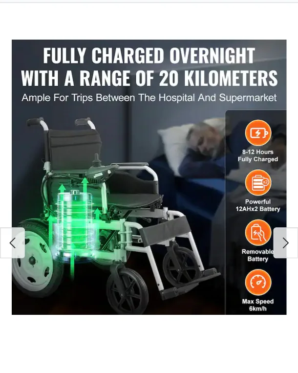 Electric Wheelchair for Adults Seniors - Never Used image indicator(2)