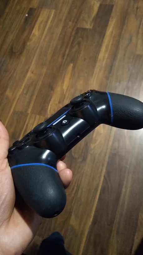 PS4 Wireless Controller with Blue Accents - photo 2
