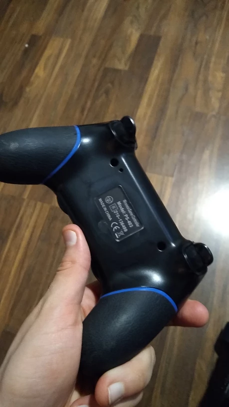 PS4 Wireless Controller with Blue Accents - photo 3