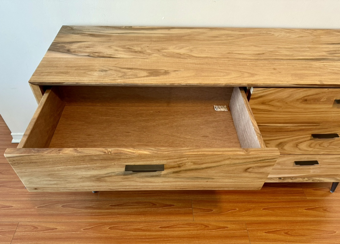 Structube JENSON Rosewood 6-Drawer Dresser - Move Out Sale! - photo 3