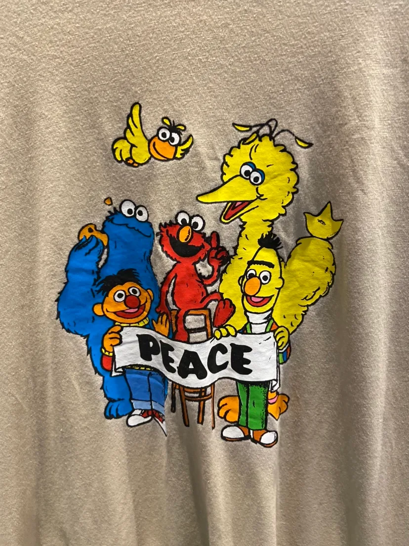Peace Collective Sesame Street Peace T-Shirt (medium) thumbnail