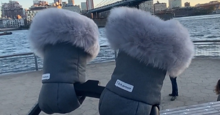 7 A.M. Enfant Stroller Hand Muffs - photo 2