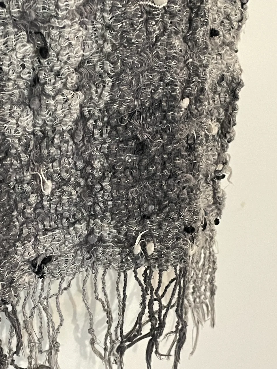 Textured Gray Scarf image indicator(3)