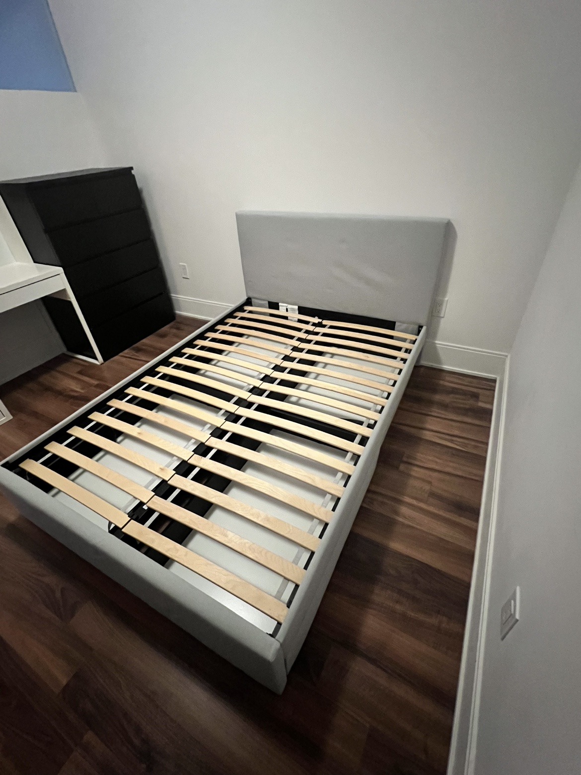 IKEA GLADSTAD Upholstered Bed with storage drawers - photo 4