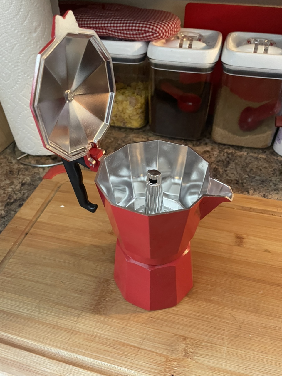Red Moka Pot - photo 2