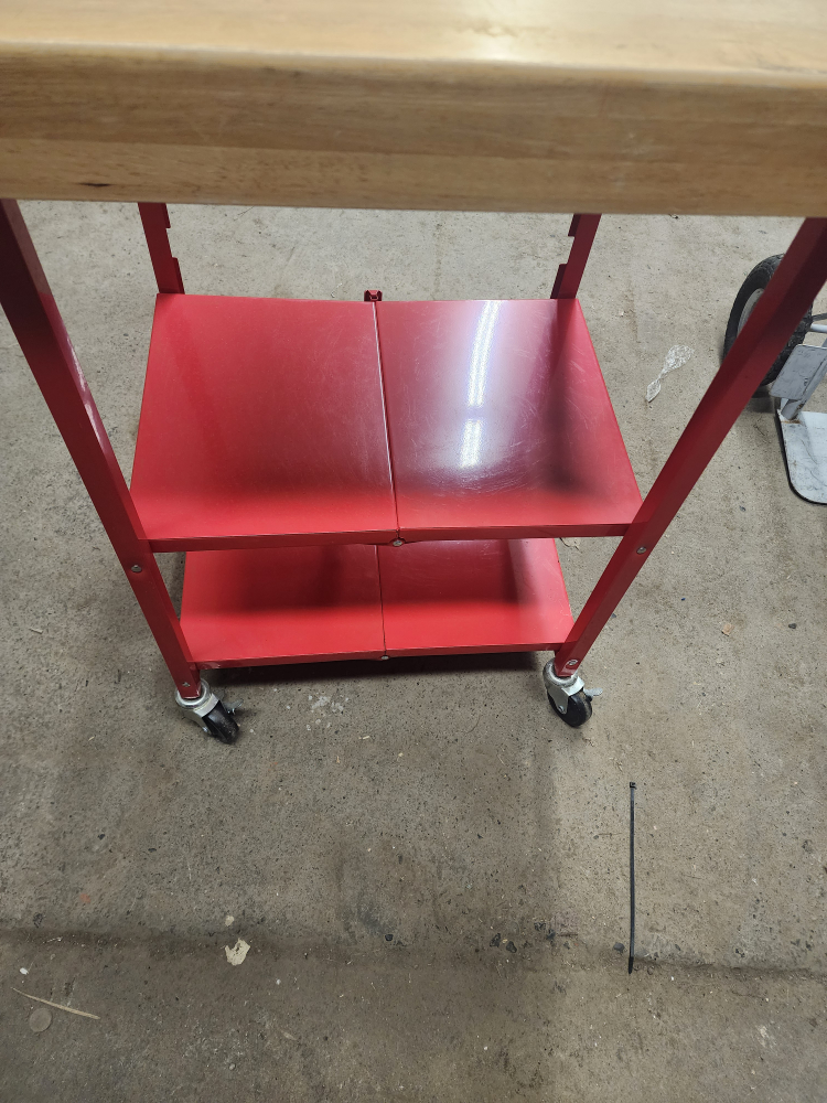 Movable/rolling 3 tier cart/trolley - photo 3