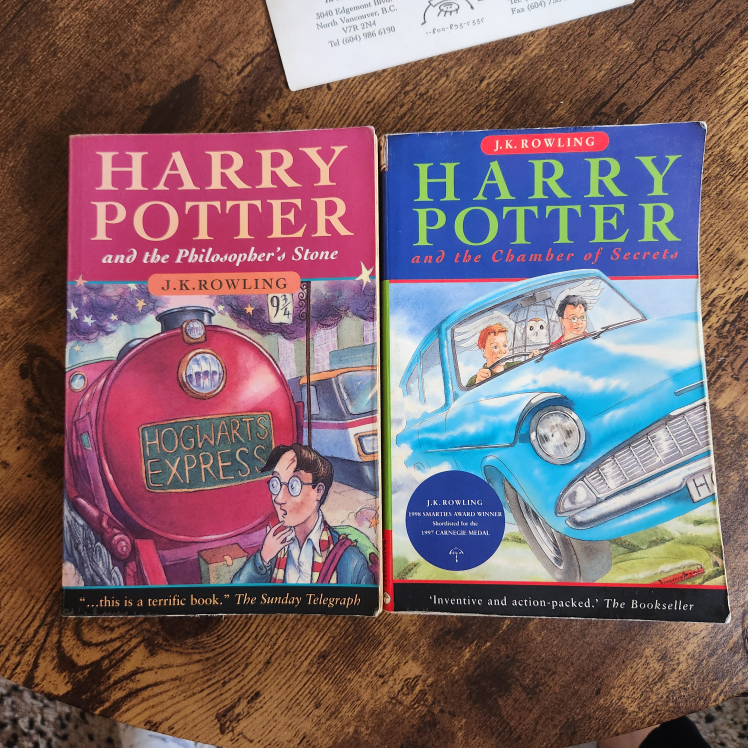 Harry Potter Books 1 and 2