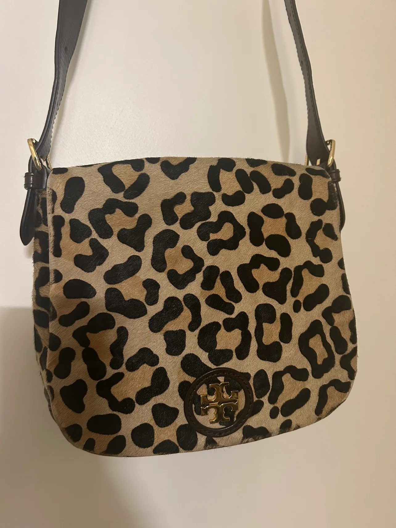 Tory Burch Leopard Print Crossbody Bag thumbnail