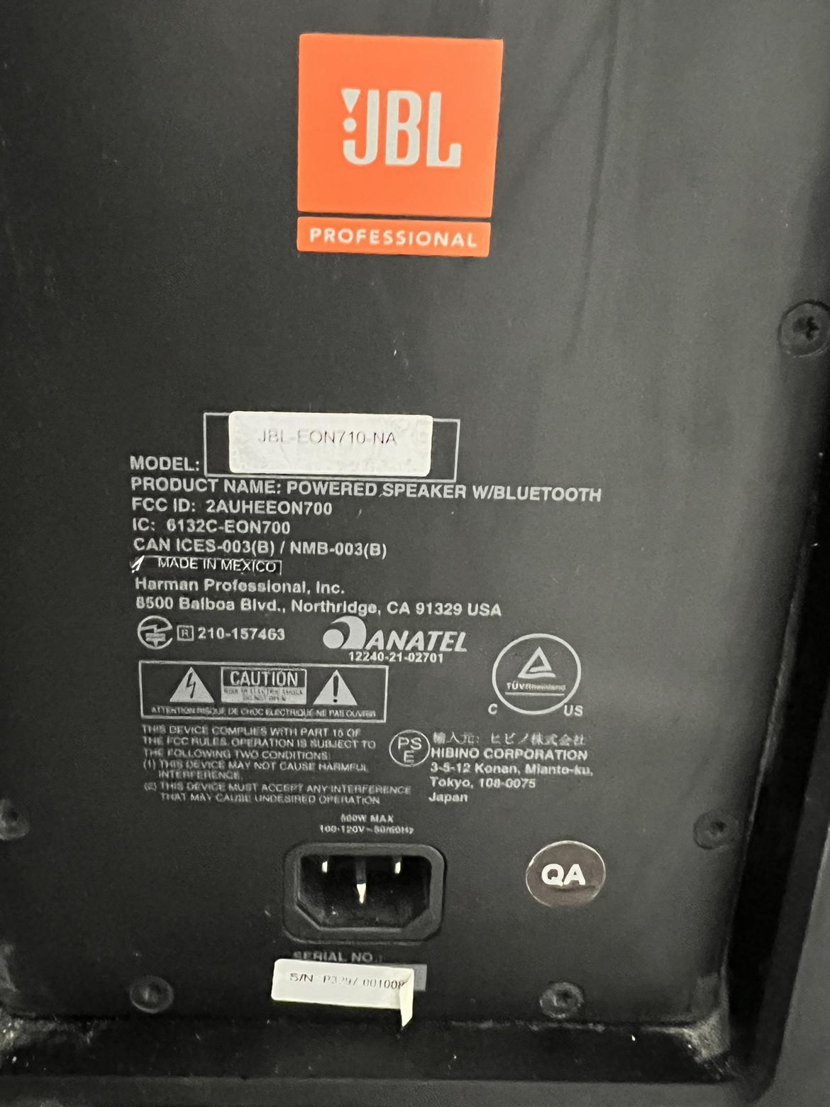 JBL EON710 Powered Speaker - photo 3