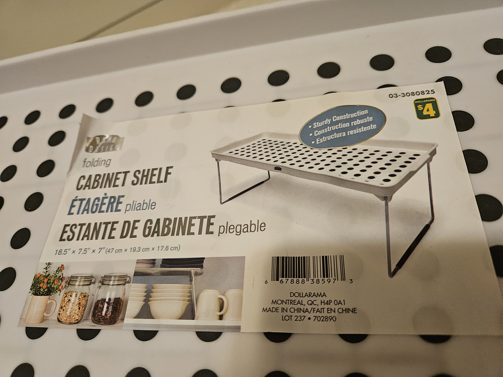 folding shelf organizer - photo 2
