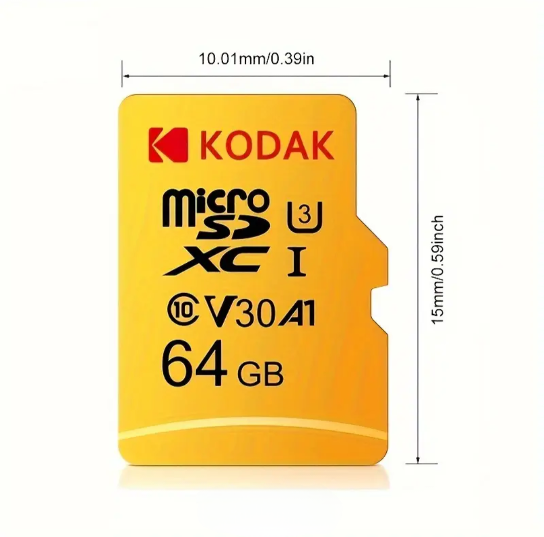 💾 Kodak High-Speed Micro SD Cards, Sealed - 64GB (2 for $10)