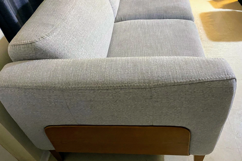 Structube Grey MAUI 3-seater sofa - photo 3