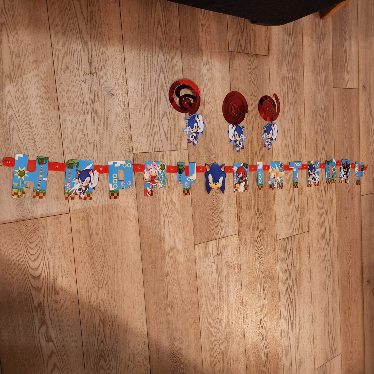 Sonic the Hedgehog Birthday Party Decorations