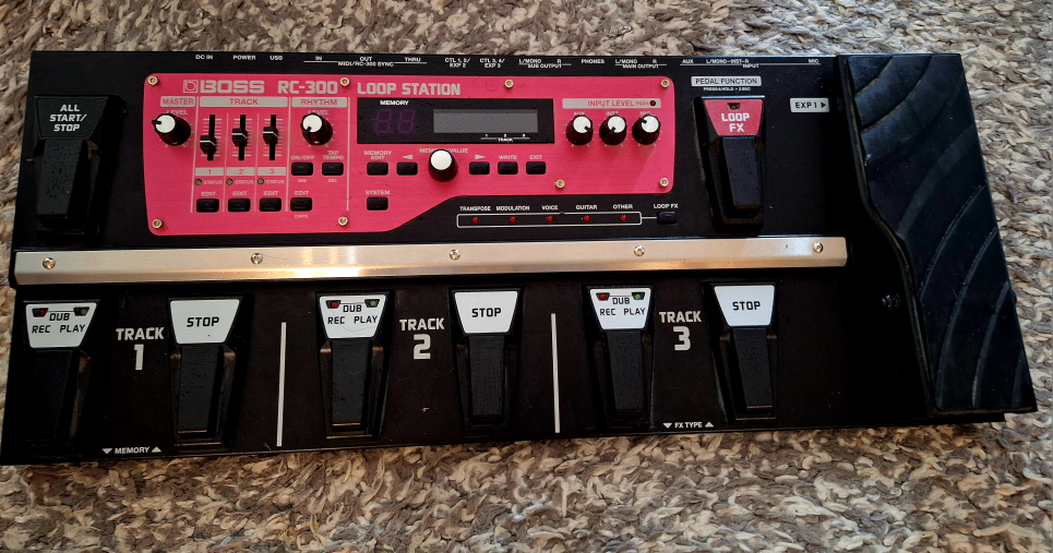 Boss RC-300 Loop Station Pedal