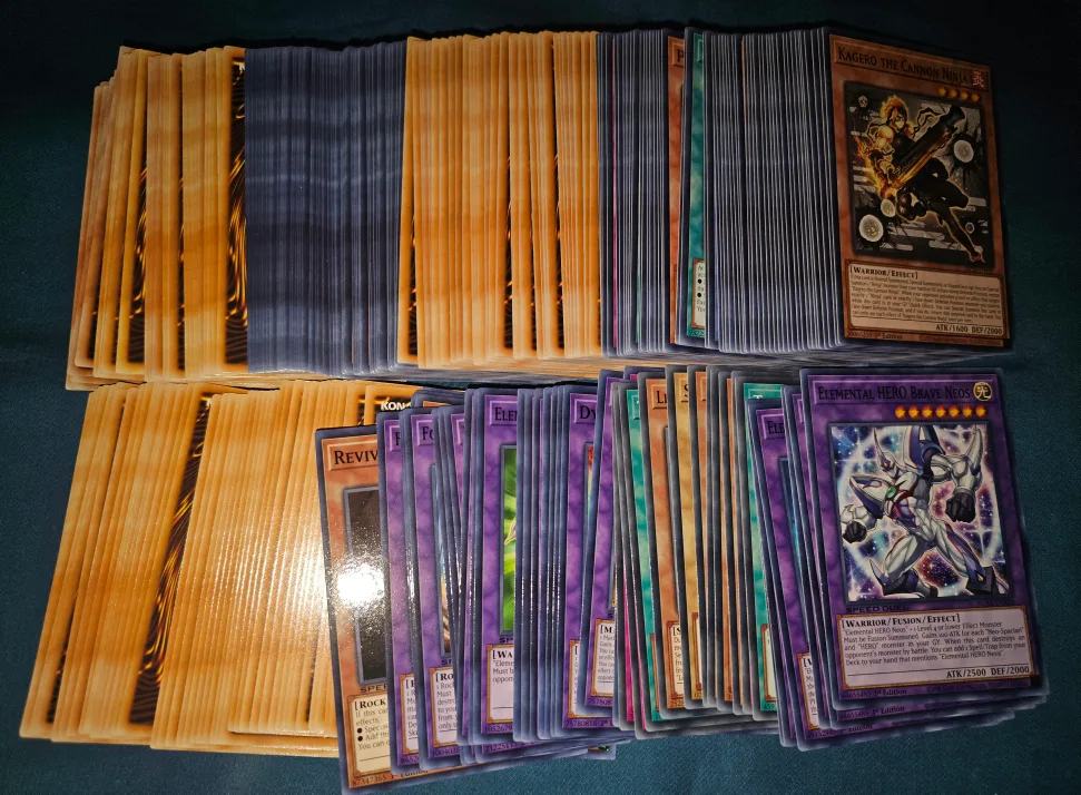 YUGIOH LOT#1- 420 CARDS FOR $20, OR LOT 1, 2 AND 3 FOR $40 image indicator(10)