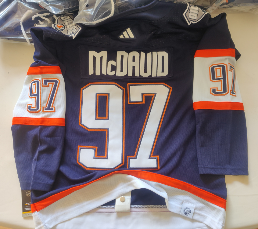 Edmonton Oilers McDavid Jersey - photo 2