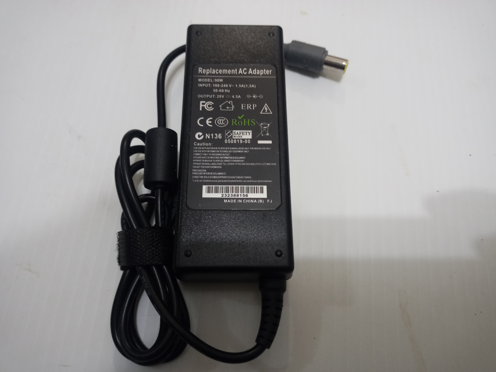 Laptop Charger 20V 4.5A Lenovo and other