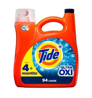 Tide Ultra Oxi Laundry Detergent - 94 Loads thumbnail