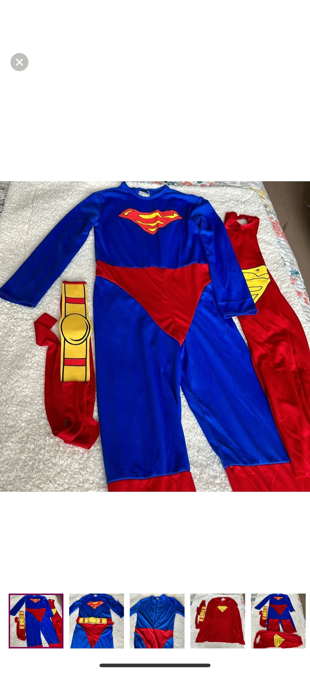 Halloween Superman costume for kids image indicator(8)