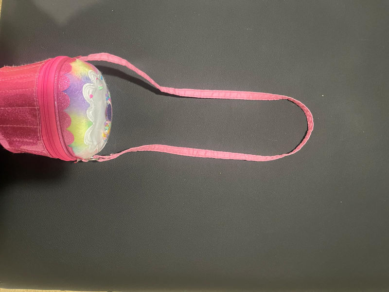 Pink Glitter Cupcake Purse