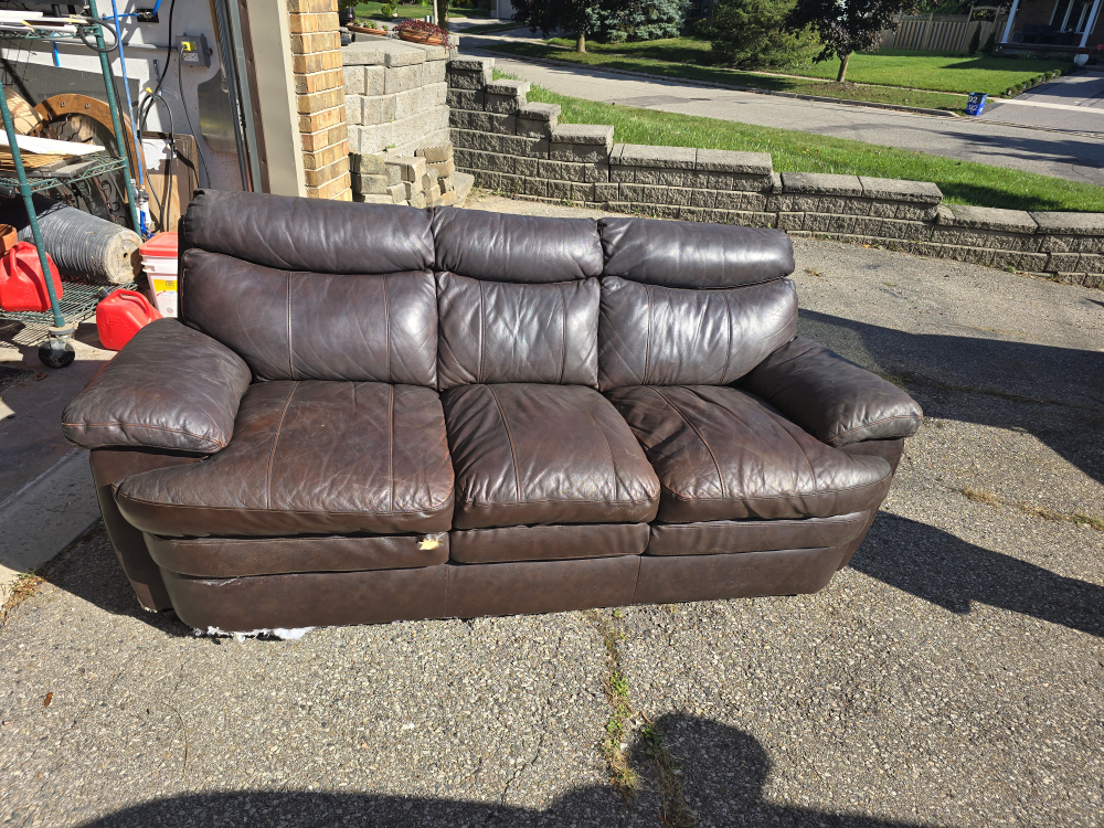 Leather Sofa