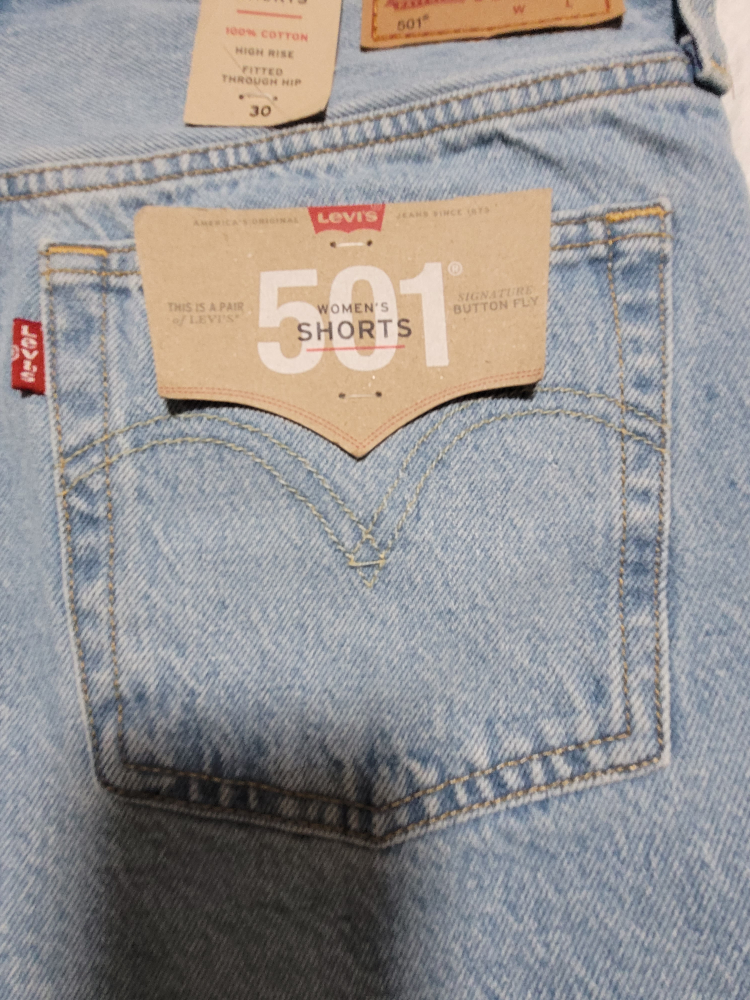 Levi's 501 Women's High Rise Shorts - photo 3