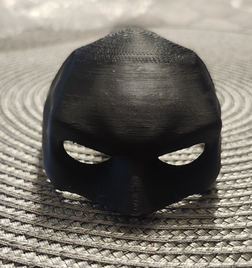 3D Printed Batman Mask for a kitten x2