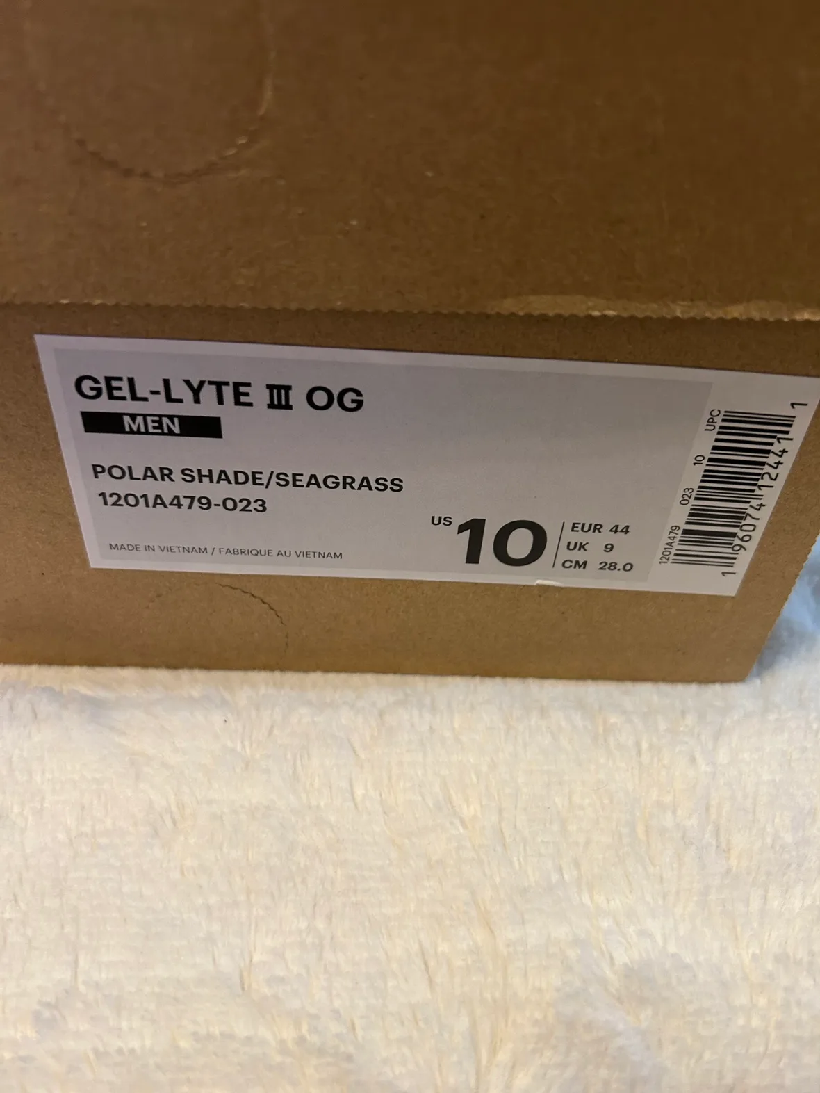 Asics Gel Lyte III x Afew sz10  Mint condition image indicator(4)