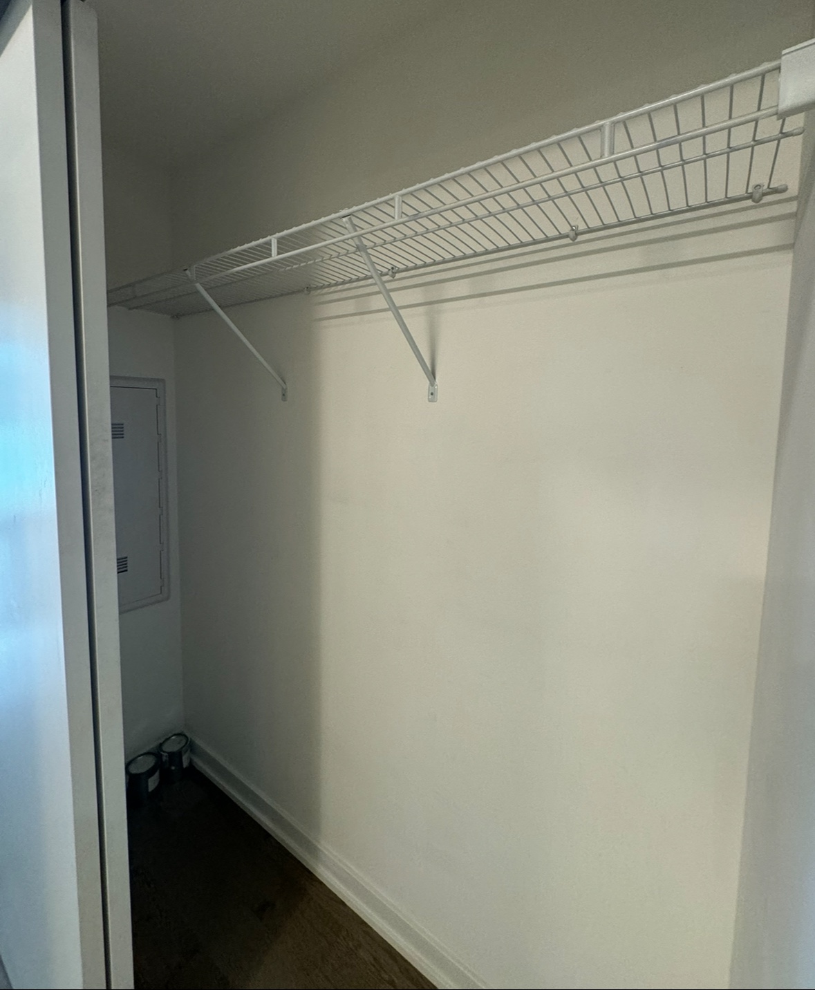 6ft White Closet Maid Shelving