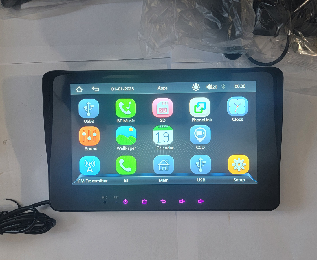 Wireless Carplay and Android Auto Back up Cam