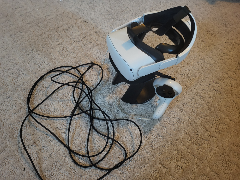 Oculus Quest 2 VR Headset with Stand - photo 2