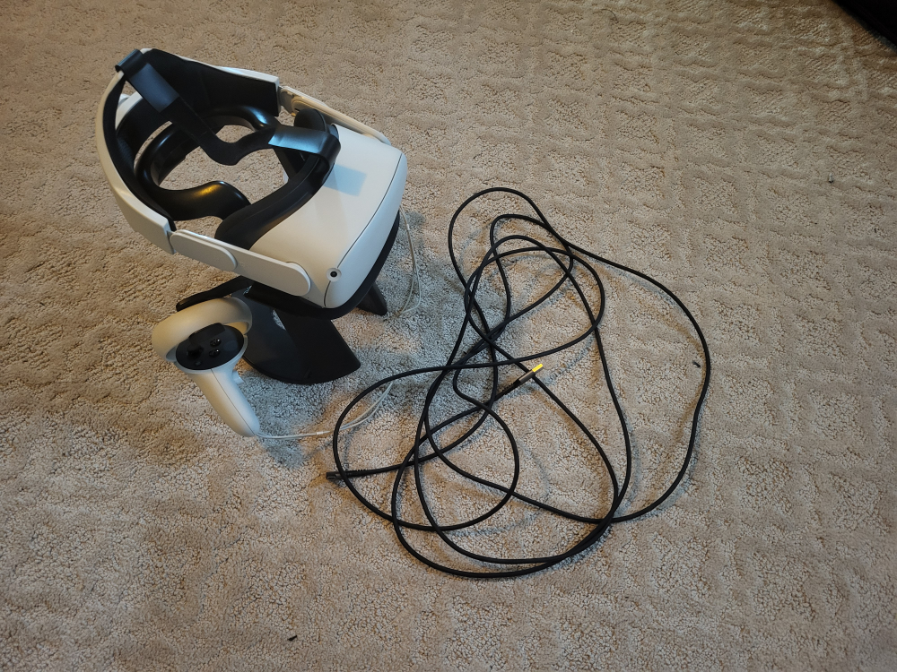 Oculus Quest 2 VR Headset with Stand - photo 3