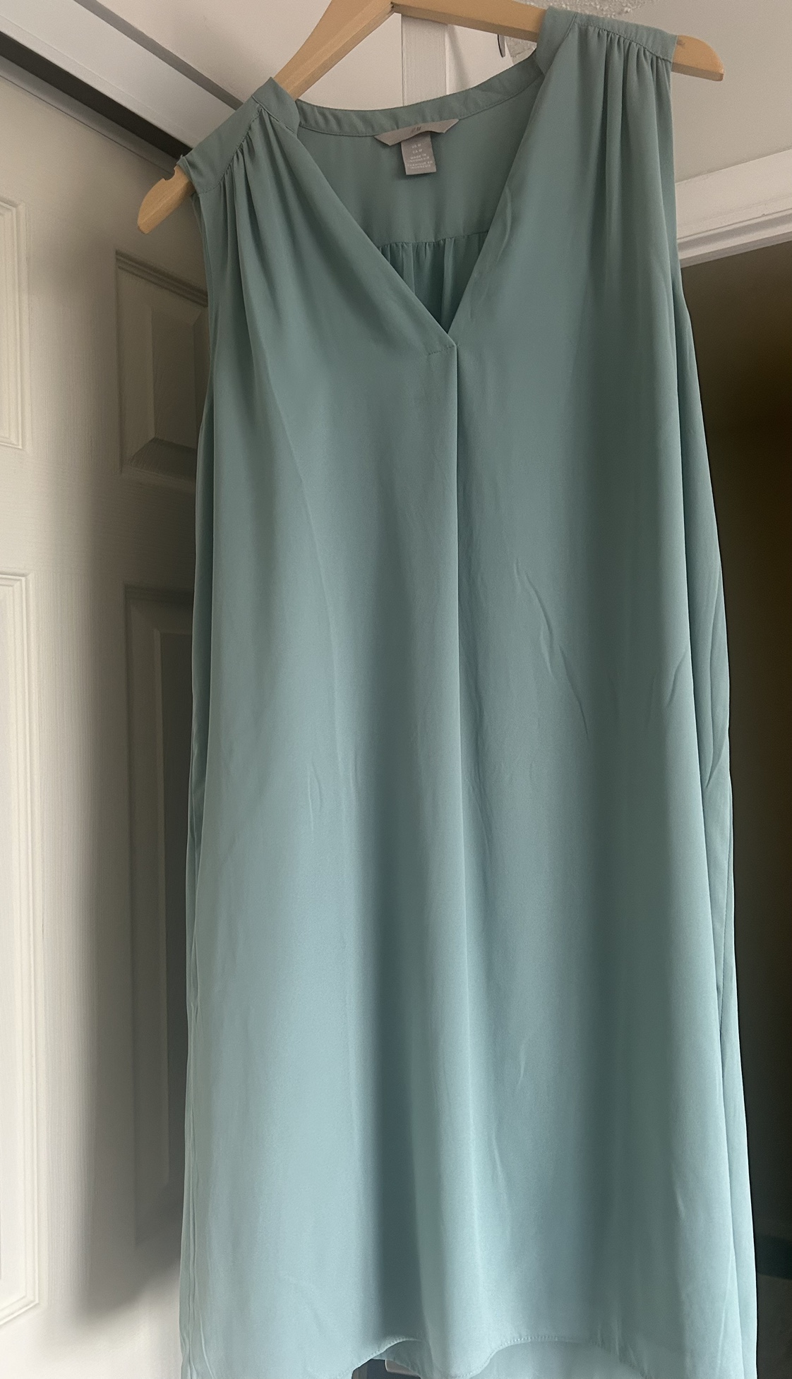 Mint Green Sleeveless Blouse - photo 2