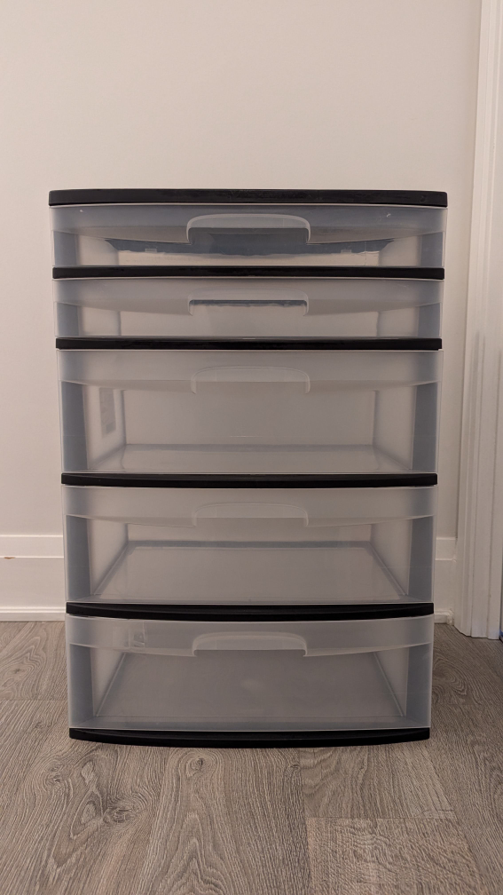 5 Drawer Storage Tower