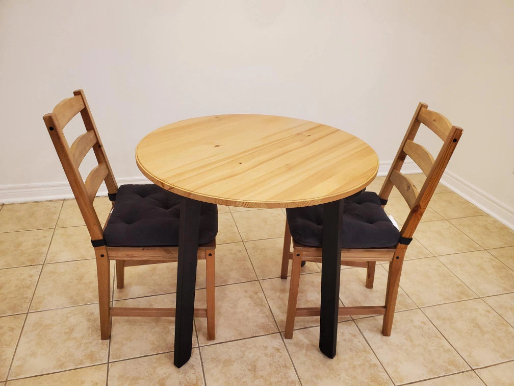 IKEA GAMLARED 円形ダイニングテーブル IKEAダイニングテーブル