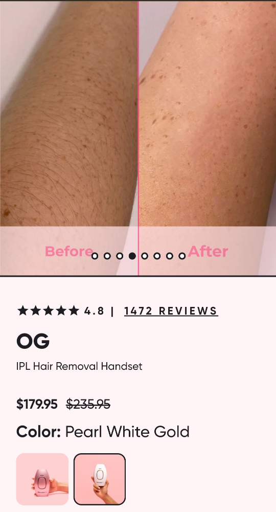 RoseSkinCo Hair Removal Device - photo 3