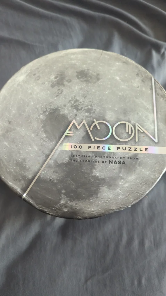 100 Piece Moon Puzzle - large pieces thumbnail