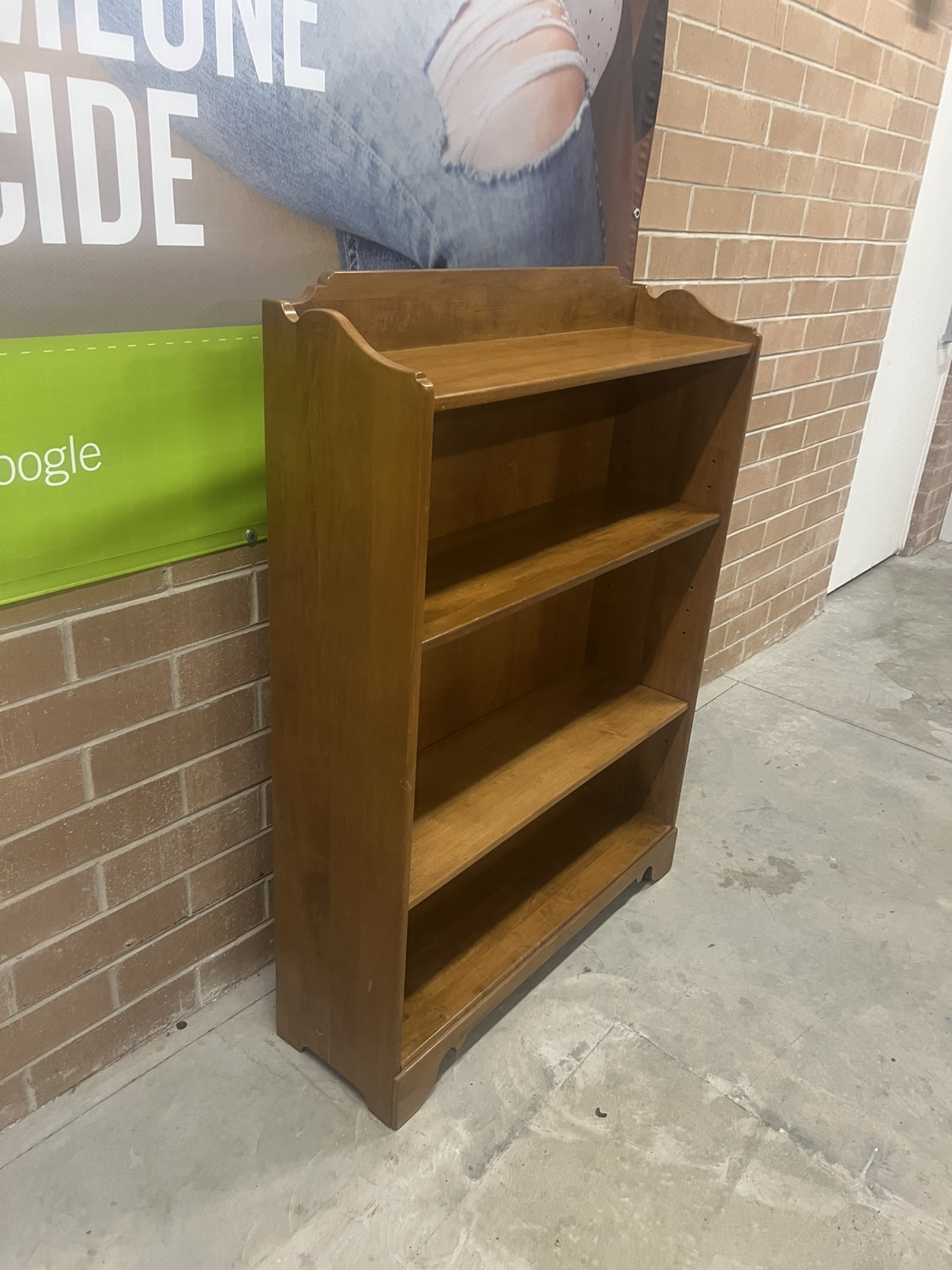 Ethan Allen Wooden Bookshelf 4 ft - photo 2
