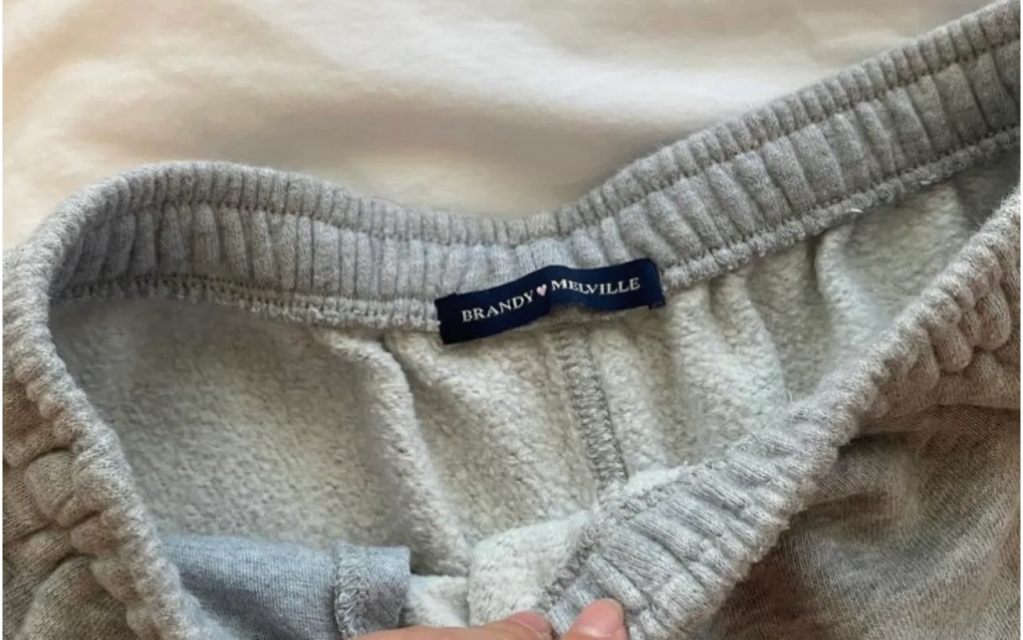 Brandy Melville Grey Sweatshorts image indicator(5)