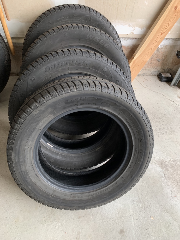 Set of 4 Winter Tires For Dodge Grand Caravan - photo 2