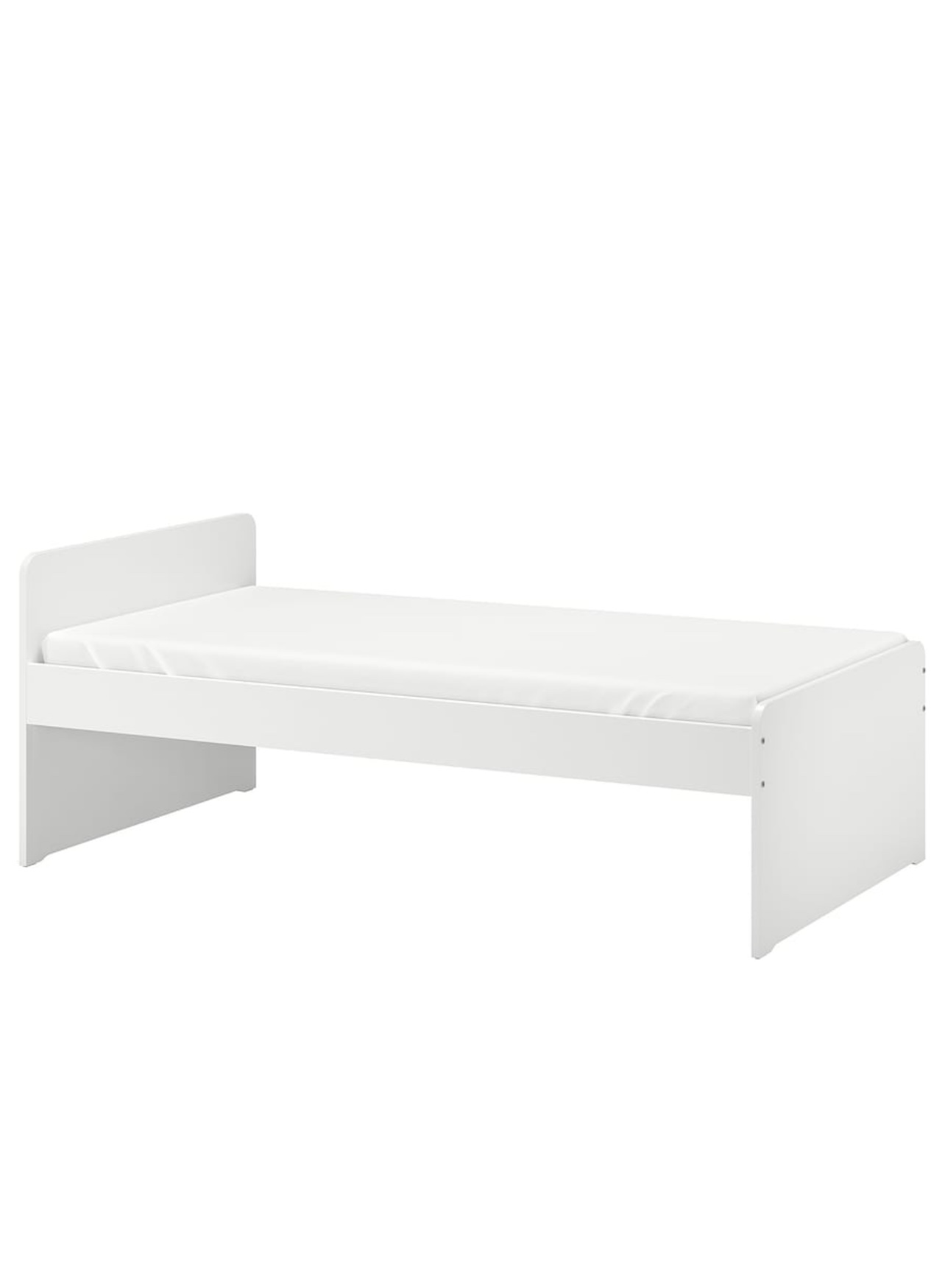 Ikea White Twin/Single Bed Frame