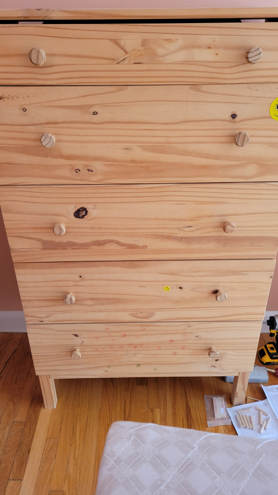 Five Drawer Dresser