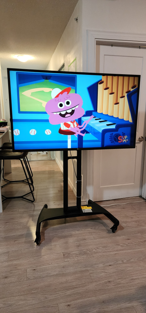 LG 55 Inch Smart TV with Stand