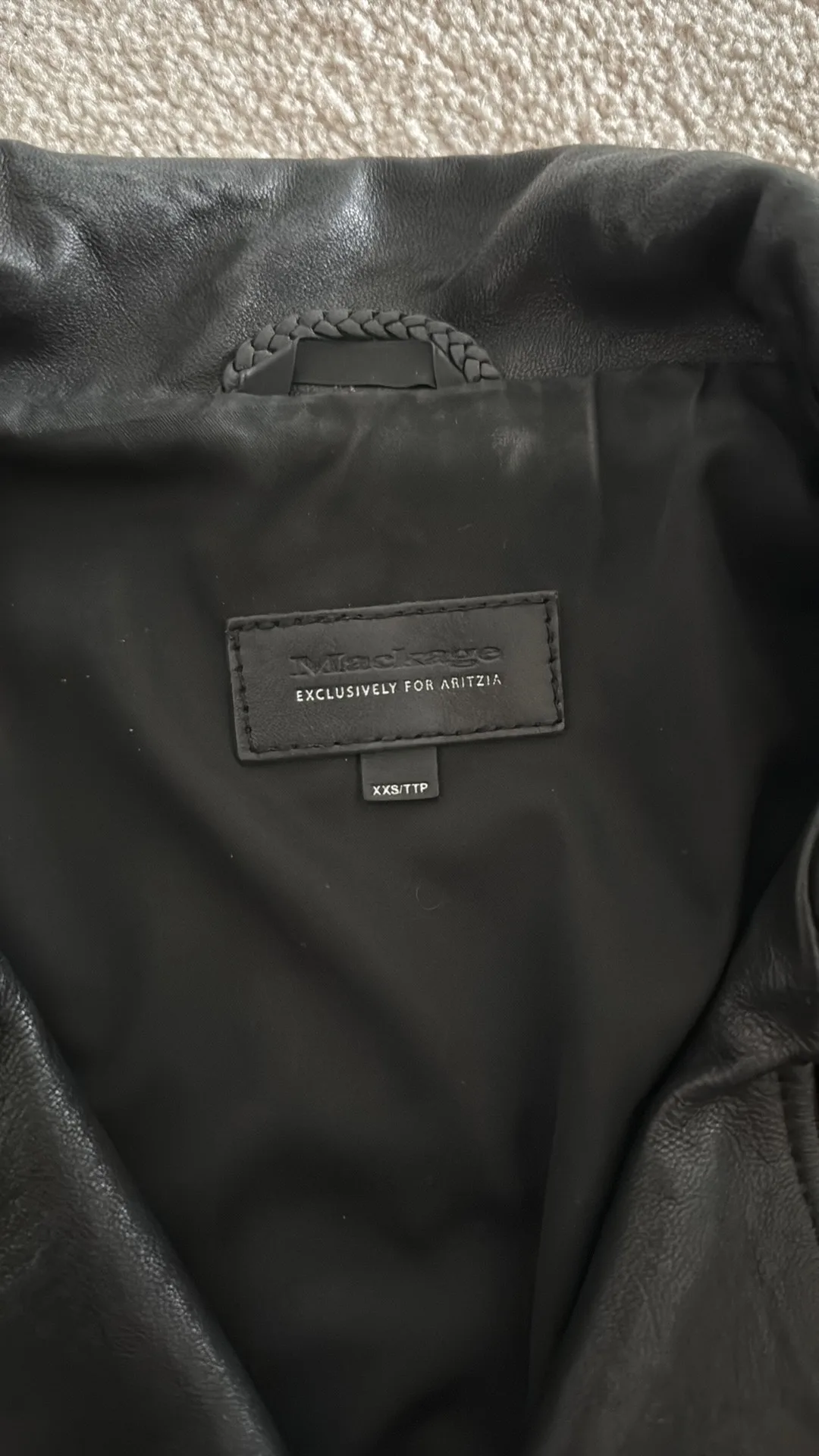 Mackage | Kenya Leather Jacket (Aritzia Exclusive) image indicator(5)