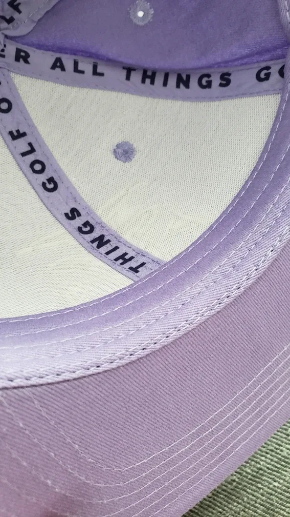 Backstreet Boys AJ Mclean Golf Purple G.O.A.T. Official Hat image indicator(7)