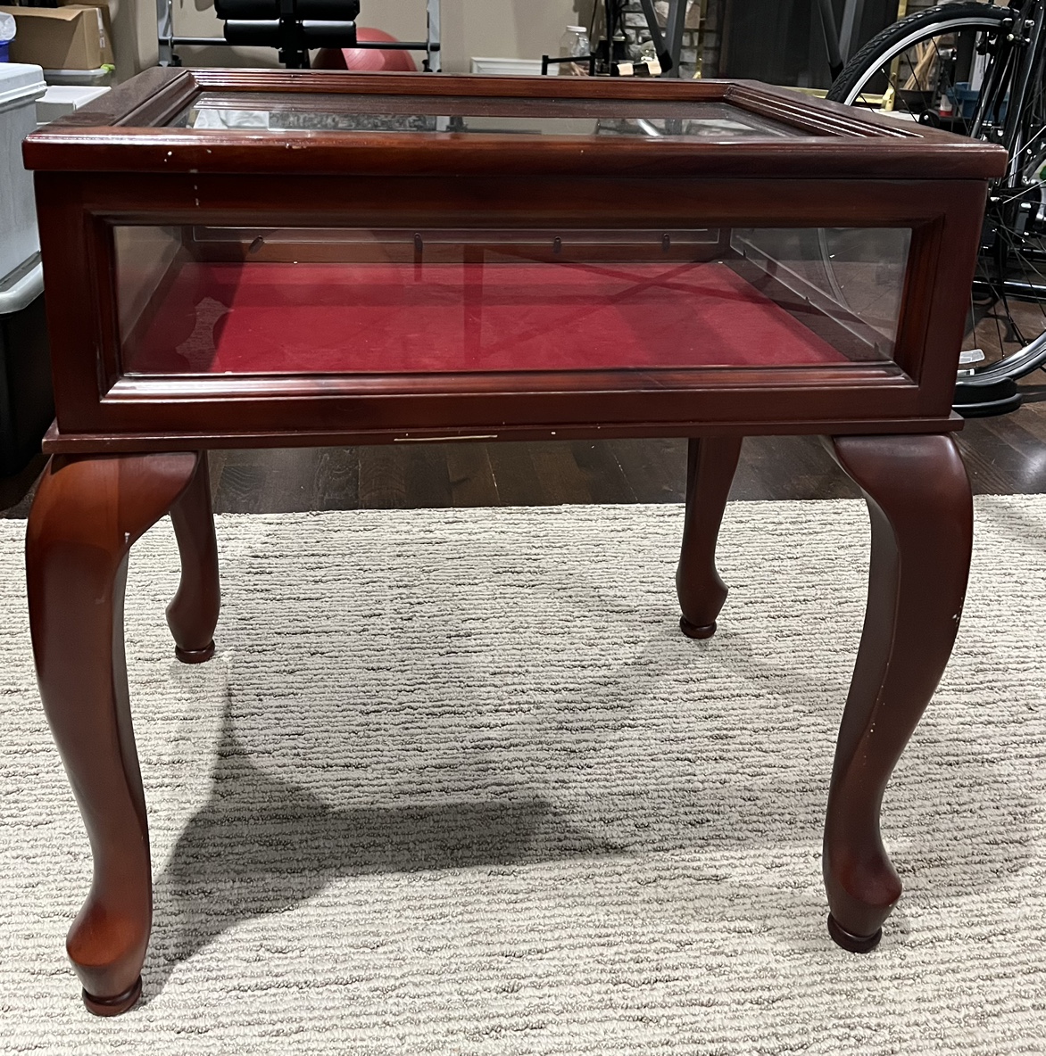 Glass Top Display Case