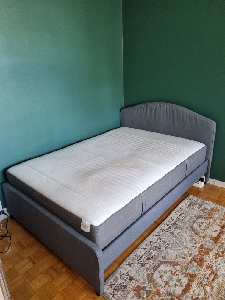 Bed Frame Hauga IKEA, full/double - photo 3
